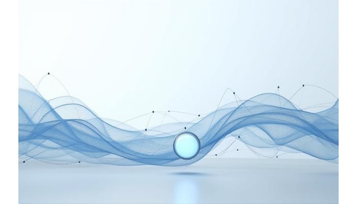 Visualisierung von Datenflüssen und sicheren Speichern, die eine transparente und sichere Datenverarbeitung bei der Nyfira Academy darstellen.